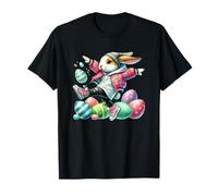 Huevos pastel de conejo de Pascua estilo urbano Camiseta