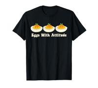 Huevos Rellenos con Actitud Humor Amante de la Comida Acción de Gracias Camiseta