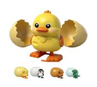 Huevos Sorpresa de Cuerda. Gira la cáscara para que salga un animalito andante. La cáscara se abre, es reutilizable, ideal para niños y niñas, y un regalo ideal para Navidad, cumpleaños y Pascua.