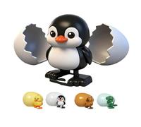 Huevos Sorpresa de Cuerda. Gira la cáscara para que salga un animalito andante. La cáscara se abre, es reutilizable, ideal para niños y niñas, y un regalo ideal para Navidad, cumpleaños y Pascua.