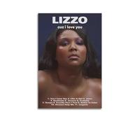 HUEYRORRYT JASURYWO I R I Lizzo Álbum Cuz I Love You, pósteres estéticos para decoración de pared, lienzo vintage, póster decorativo para sala de estar, dormitorio, 20 x 30 cm, estilo sin marco