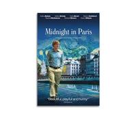 HUEYRORRYT JASURYWO I R I Midnight in Paris - Póster estético de pared para decoración de pared, lienzo vintage, póster decorativo para sala de estar, dormitorio, 60 x 90 cm, estilo sin marco