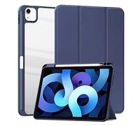 HUEZOE Funda Compatible con iPad Air 5 2022/iPad Air 4 2020 y iPad Pro 11 2021/2020/2018, Carcasa rígida acrílica Inteligente con Soporte para bolígrafo, función de Apagado y Encendido automático,