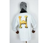 Huf Worldwide Skateboard Longsleeve Tee T-Shirt L/S Greatest Hits White En M