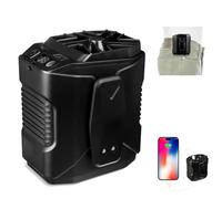 HUFACAI Ventilador portátil con clip en la cintura, ventilador para cinturón, 6000 mAh, USB recargable, mini ventilador para colgar en el cuerpo