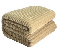 HUFENYU Manta De Apoyo Emocional, Manta Calmante De Seguridad for Perros, Piel De Conejo Sintética Amarilla, Poliéster, Perrera Suave Y Cómoda, Sofá Cama, Asiento De Coche(Beige,27.55 * 39.37in)