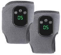 HUFENYU Masajeador de pies 3 en 1 inalámbrico con 3 Modos de Calor y 5 Modos de Calor, tobillero calefactable, for tendinitis de Aquiles y Fascitis Plantar.(2pcs)