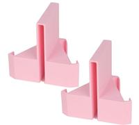 HUFENYU Soporte for Cámara De Tenis, Red De Tenis, Soporte for Cámara, Red De Tenis, Soporte for Teléfono for Pickleball, Accesorios De Tenis for Análisis De Partidos(Pink,2pcs)