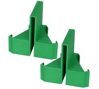 HUFENYU Soporte for Cámara De Tenis, Red De Tenis, Soporte for Cámara, Red De Tenis, Soporte for Teléfono for Pickleball, Accesorios De Tenis for Análisis De Partidos(Green,2pcs)