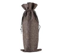 HUFFA 10 unids/Lote 15x35cm Bolsas de Lino for Botellas de Vino con cordón Bolsa de Vino decoración for Fiesta de Boda Bolsas de Vino Regalo Bolsa de champán (Color : Coffee, Size : 15x35cm)