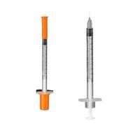 HUFFA 50/100 Uds inyector Veterinario desechable Aves de Corral jeringa Continua Ajustable Aguja de vacunación Ganado Cerdo Vaca jeringa for Mascotas