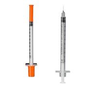HUFFA 50/100 Uds inyector Veterinario desechable Aves de Corral jeringa Continua Ajustable Aguja de vacunación Ganado Cerdo Vaca jeringa for Mascotas