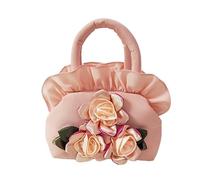 HUFFA Bolso de mano de noche bordado de la dinastía Han Bolso de mamá | Bolso de novia y vestido for mujer(170orange)