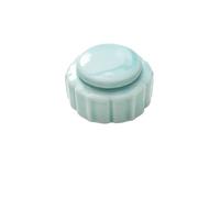 HUFFA Mini tarro de té de cerámica - Recipiente de almacenamiento de polvo fragante de 10 ml for té y bálsamo(Sky Blue)