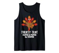 Huffin and Puffin for Stuffin Thanksgiving Turkey Trot 2025 Camiseta sin Mangas