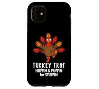 Huffin and Puffin for Stuffin Thanksgiving Turkey Trot 2025 Carcasa para iPhone 11