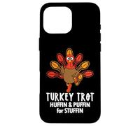Huffin and Puffin for Stuffin Thanksgiving Turkey Trot 2025 Carcasa para iPhone 16 Pro MAX