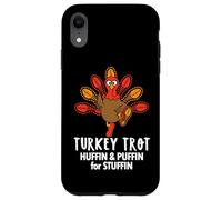 Huffin and Puffin for Stuffin Thanksgiving Turkey Trot 2025 Carcasa para iPhone XR