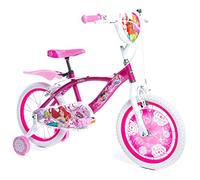 Huffy 16 Pulgadas, Bicicleta Disney Princess Luxury Unisex-Baby, Rosa