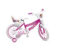 Huffy, Bicicleta de 14 pulgadas Disney Princess Girls, rosa, talla única