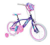 Huffy Bicicleta Glimmer para niñas, niña, Morado, 16 Pulgadas