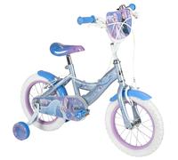 Huffy - Bicicleta Infantil (12", 14", 16", 3-9 años, Doble Freno de Abrazadera, estabilizadores extraíbles, sillín Ajustable, Azul