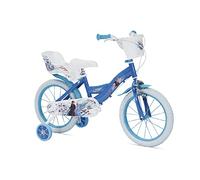 Huffy Bicicletta Pollici Bicicleta de 16 Pulgadas Disney Frozen, Bebés niñas, Azul Claro, Talla única