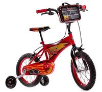 Huffy Disney Cars Bicicleta de 14 Pulgadas, 4-6 años, Rojo