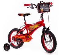 Huffy disney cars bicicleta de 14 pulgadas, 4-6 años, rojo