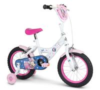 Huffy Disney Minnie Mouse - Bicicleta Infantil de 14 Pulgadas con Ruedas estabilizadoras, Marco de Acero, Freno de contrapedal