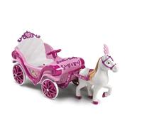 Huffy Disney Princess Royal Caballo y carruaje - Coche de propulsión eléctrica, Rosa, Edad 3+