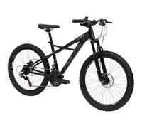 HUFFY Korros Mountainbike Bicicleta de montaña, Black, M