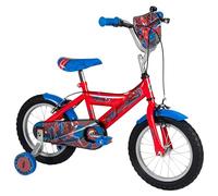 Huffy Marvel Spider-Man - Bicicleta Infantil de 14 Pulgadas con Ruedas estabilizadoras, Marco de Acero, Freno de contrapedal