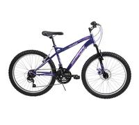 Huffy Mountainbike Bicicleta de montaña Extent de 24 Pulgadas, Morado