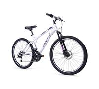 Huffy Mountainbike Bicicleta de montaña Extent de 26 Pulgadas, Blanco, M