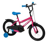 Huffy So Sweet - Bicicleta Infantil de 12/16/20 Pulgadas, Bicicleta para niños de 3 a 9 años, Marco de Acero, Frenos de Mano, sillín Ajustable, Color Blanco, Rosa y Azul
