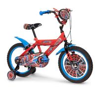 Huffy Spiderman Bicicleta Infantil 16 Pulgadas, Rojo