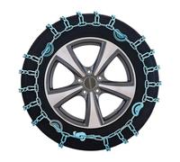HUFIREHU Cadena Nieve Coche, Cadenas para Neumáticos de Nieve | Acero al Manganeso, Ganchos Dobles Extra Gruesos, Agarre Firme, Fácil Instalación(225/75R15)