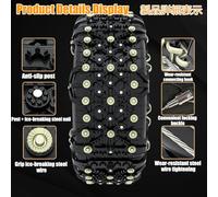 HUFIREHU Cadenas Para Coche Nieve Cadenas De Nieve Rapidas Ancho De NeumáTico De 145-285 Mm, For Camiones Ligeros, Suv, AutomóViles, Camionetas(255/45R21)