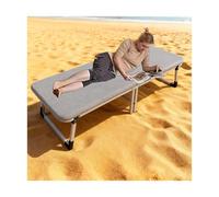HUFIREHU Cama Abatible Plegable Camping Mueble Cama Plegable Camas Abatibles Horizontal Ideal para Oficinas, Siestas, Playas, Acampadas Y Balcones(Standard Version,185 * 60cm)