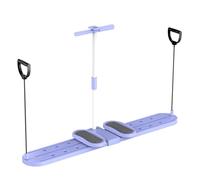 HUFIREHU MáQuina De Entrenamiento De Esquí, Simulador De Esquí Entrenador De Esquí Plegable MáQuina De Ejercicio De Esquí 2 En 1 MáQuina Moldeadora De Cadera(Armrest Model)