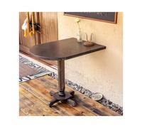 HUFIREHU Mesa Extensible De Hoja CaíDa, Mesa Mariposa Extensible,Comedor MultifuncióN De Hoja Abatible,para Oficina En Casa, CafeteríA Y Restaurante(Ellipse,60cm/23.6in)