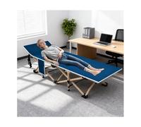 HUFIREHU Mueble Cama Plegable Camas Abatibles Horizontal Armario Cama Abatible Cama Portatil Plegable Dormir Ideal para El Trabajo De Oficina Y Las Siestas(Navy Blue,190 * 67cm)
