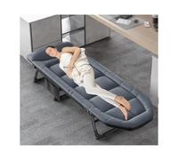 HUFIREHU Mueble Cama Plegable Camas Abatibles Verticales Cama Portatil Plegable Dormir Murphy Bed Camas Abatibles Verticales Ideal para Acampar Y Echar Una Siesta(Blue-Gray,190 * 65cm)