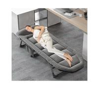 HUFIREHU Mueble Cama Plegable Camas Abatibles Verticales Cama Portatil Plegable Dormir Murphy Bed Camas Abatibles Verticales Ideal para Acampar Y Echar Una Siesta(Gray,190 * 65cm)