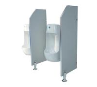 HUFIREHU Separador De Urinarios Mamparas Sanitarias ParticióN De Inodoro Para Urinario Separador Impermeable Para Hombres Accesorios De Urinarios Montados En La Pared(50*120cm,Stainless steel parts)