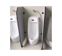 HUFIREHU Separador De Urinarios Mamparas Sanitarias ParticióN De Inodoro para Urinario Separador Impermeable para Hombres Accesorios De Urinarios Montados En La Pared(50 * 120cm,Plastic Parts)