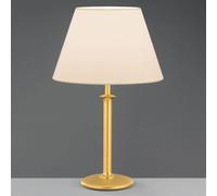 Hufnagel Lámpara de mesa de chintz Royce 44 cm crema