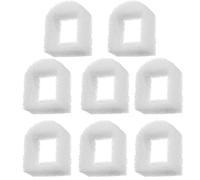 Hufopik 8 filtros de espuma de repuesto para fuente de agua para gatos compatibles con fuentes PetSafe Drinkwell de cerámica y acero inoxidable para mascotas, filtro de fuente de repuesto para