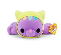 Hug-A-Lumps Colección Gatito Peluche con Peso Mediano (Charli) por ZURU - 1,5kg/3,3lbs Súper-Suave Mullido Esponjoso Animal de Peluche para Niños, Preadolescentes, Adolescentes y Adultos
